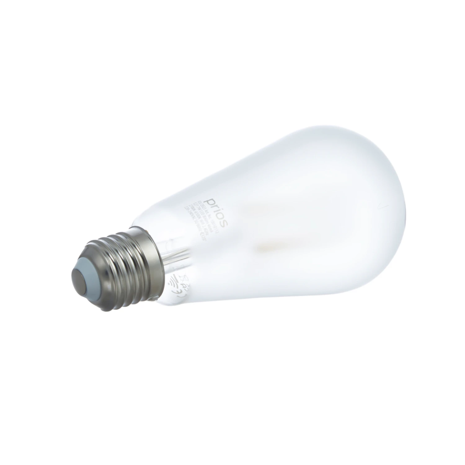 Prios LED-E27-Leuchtmittel ST64 7W WLAN Matt 3er 3 Prios LED-E27-Leuchtmittel ST64 7W WLAN Matt 3er – Bild 3