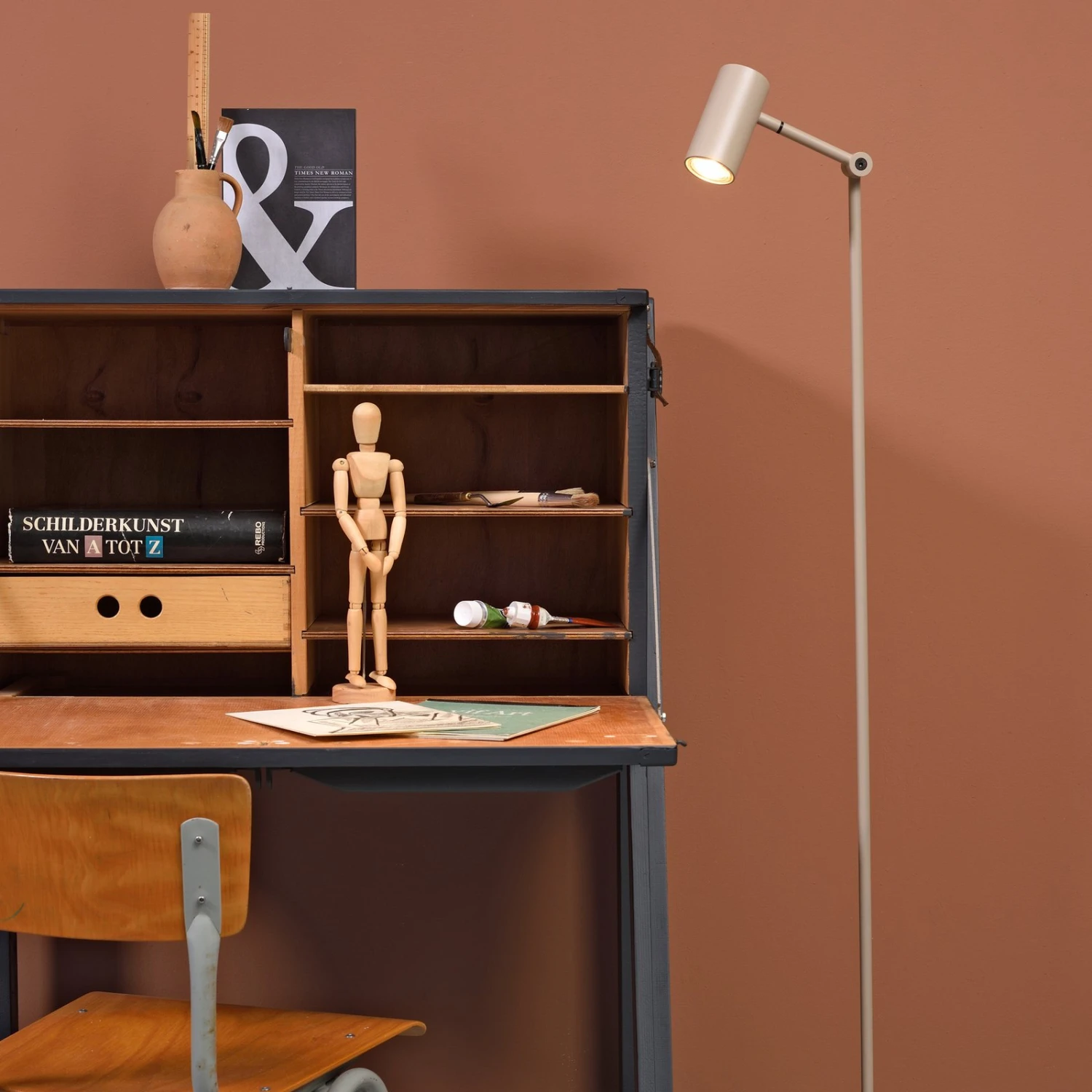 It's About RoMi Montreux Stehleuchte, Sandfarben 2 It's About RoMi Montreux Stehleuchte, Sandfarben – Bild 2