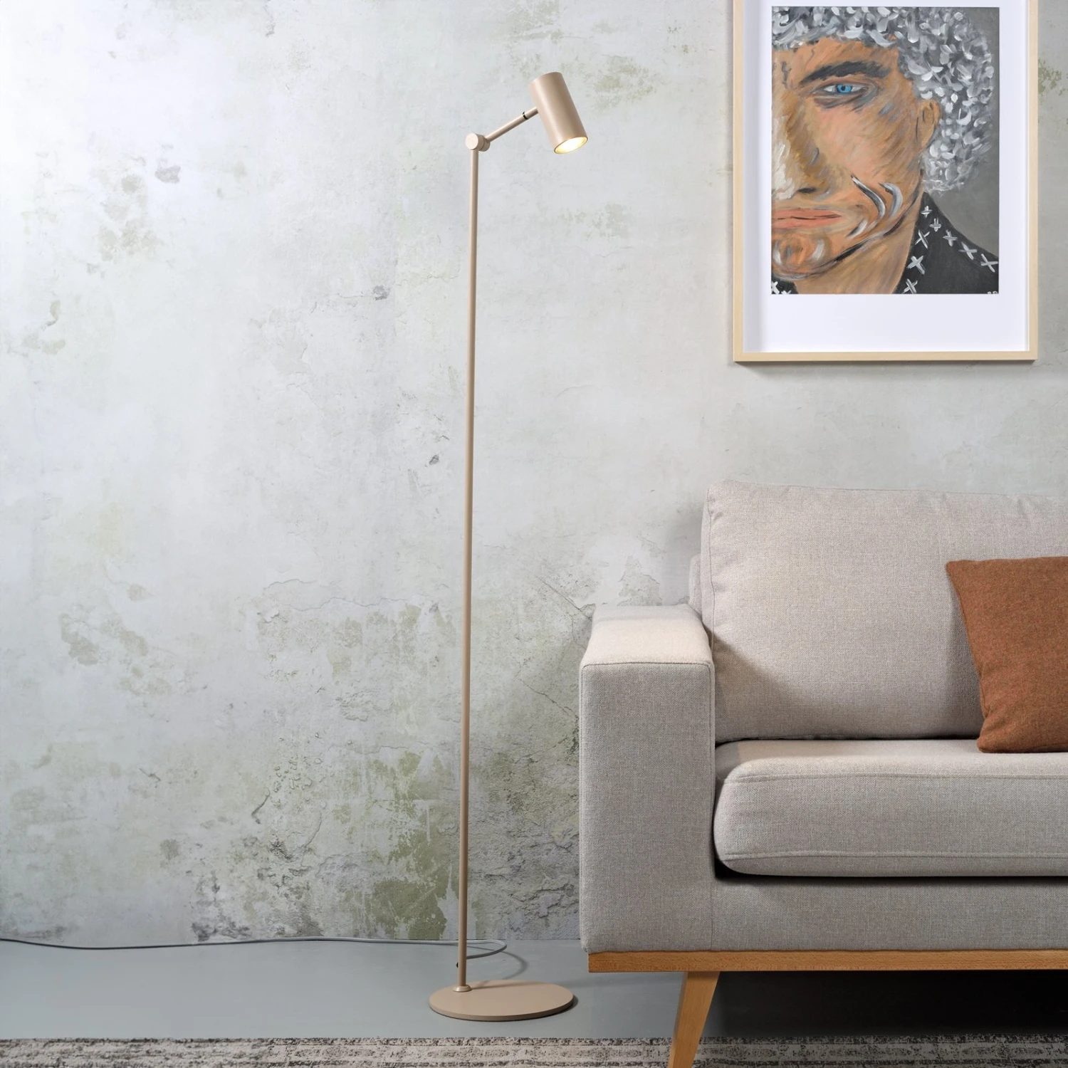 It's About RoMi Montreux Stehleuchte, Sandfarben 1 It's About RoMi Montreux Stehleuchte, Sandfarben