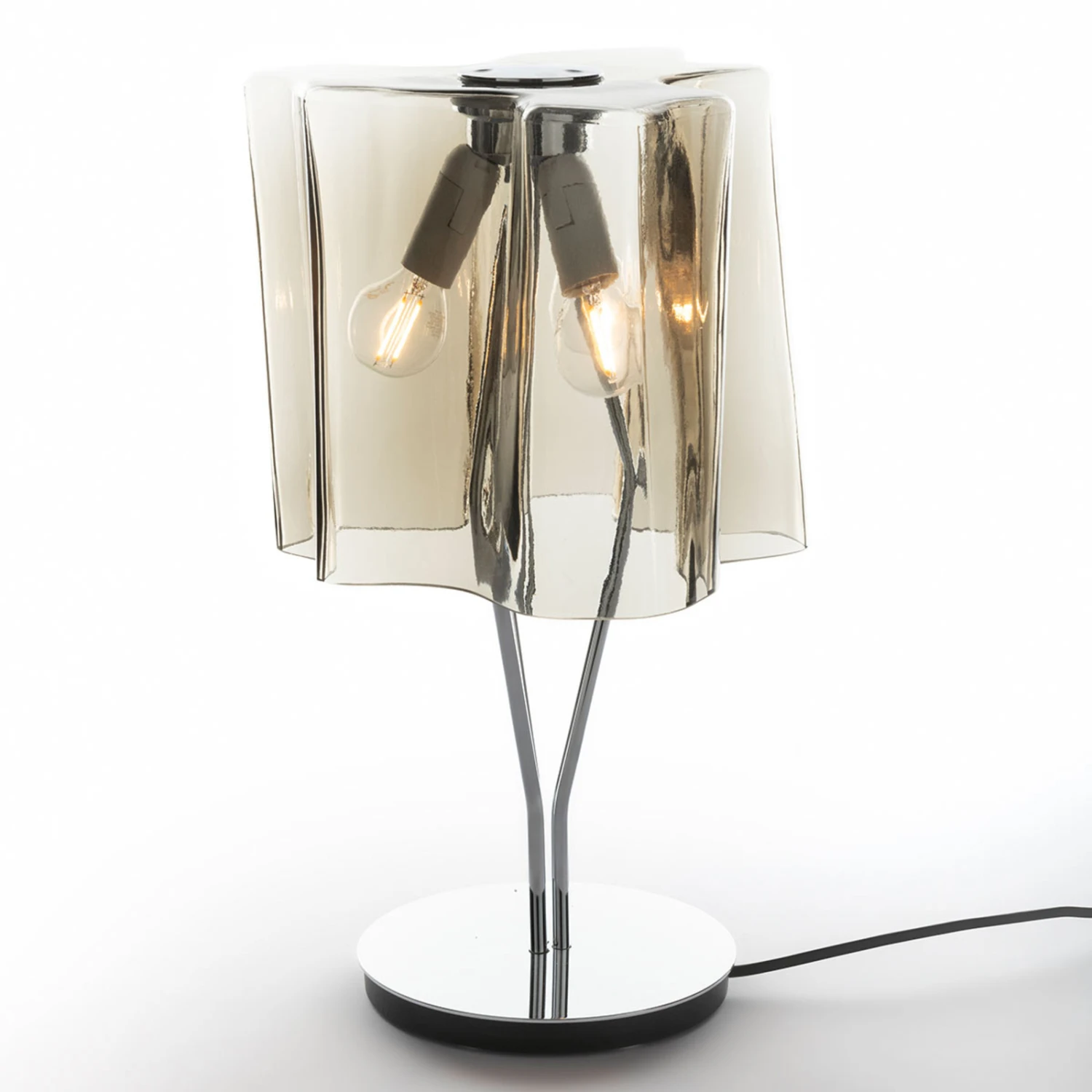 Artemide Logico Tischlampe 64 Cm Rauchgrau/chrom 2 Artemide Logico Tischlampe 64 Cm Rauchgrau/chrom – Bild 2