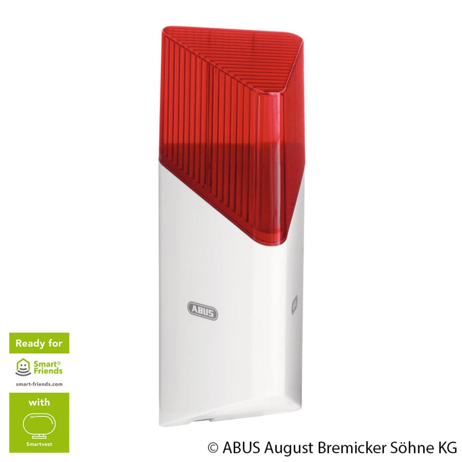 ABUS Smartvest Funk-Sirene Innen Und Außen 1 ABUS Smartvest Funk-Sirene Innen Und Außen