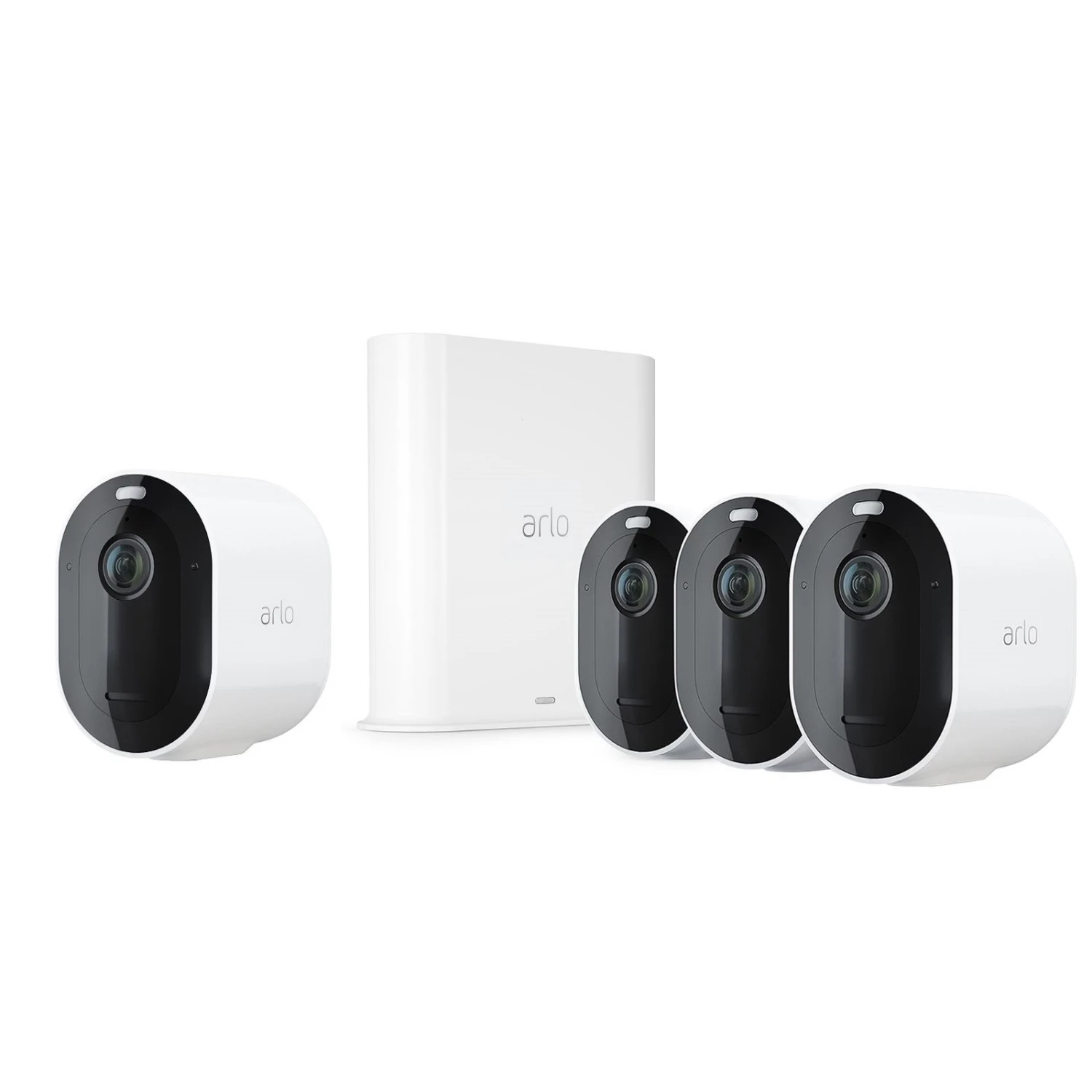 Arlo Pro 3 Sicherheitssystem Mit 4 Kameras Weiß 1 Arlo Pro 3 Sicherheitssystem Mit 4 Kameras Weiß