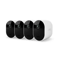 Arlo Pro 4 Sicherheitssystem Mit 4 Kameras Weiß