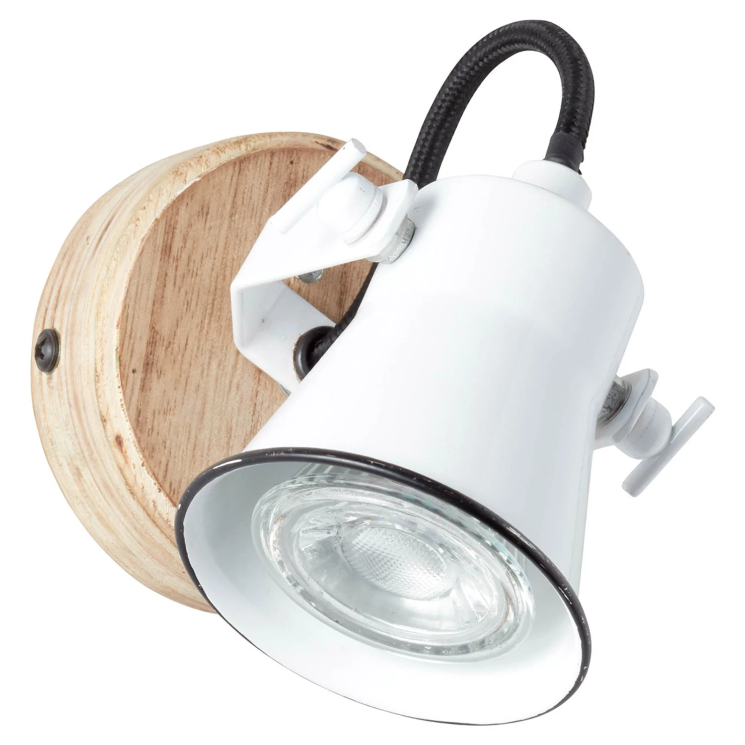 BRILLIANT Wandstrahler Seed Schirm Weiß 4 BRILLIANT Wandstrahler Seed Schirm Weiß – Bild 4