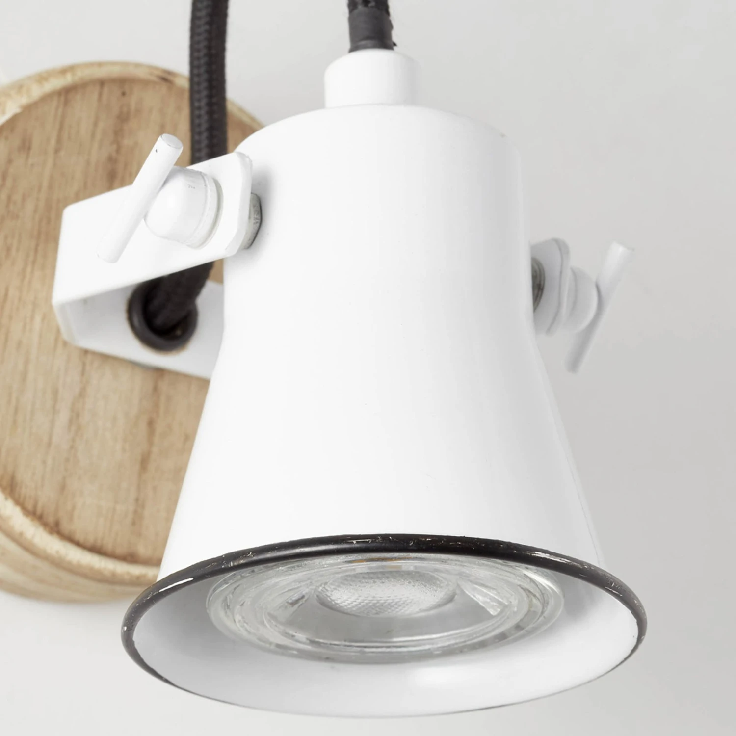 BRILLIANT Wandstrahler Seed Schirm Weiß 6 BRILLIANT Wandstrahler Seed Schirm Weiß – Bild 6