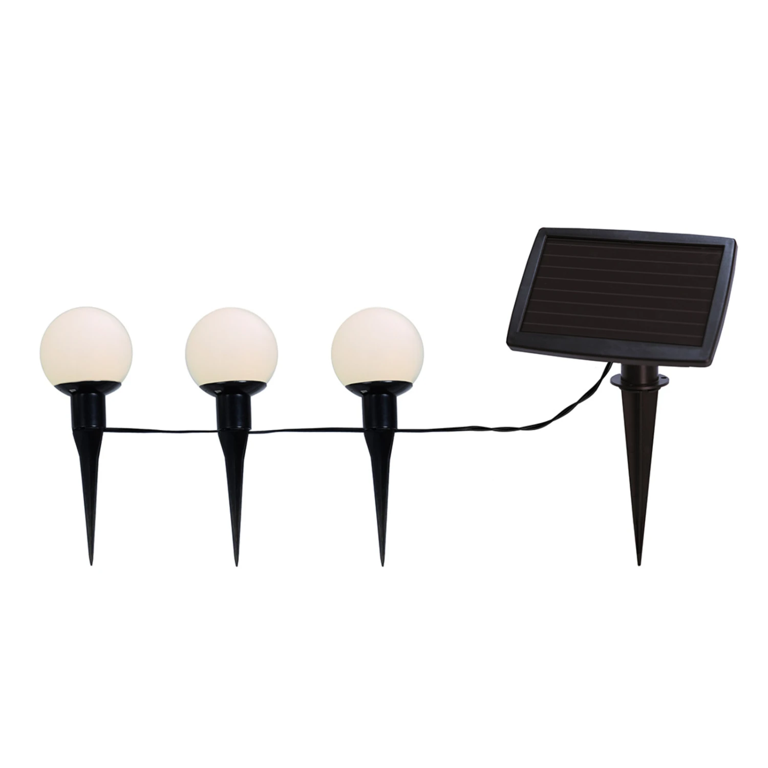 Combo LED Solarlichterkette Mit 6 Solarballs 5 Combo LED Solarlichterkette Mit 6 Solarballs – Bild 5