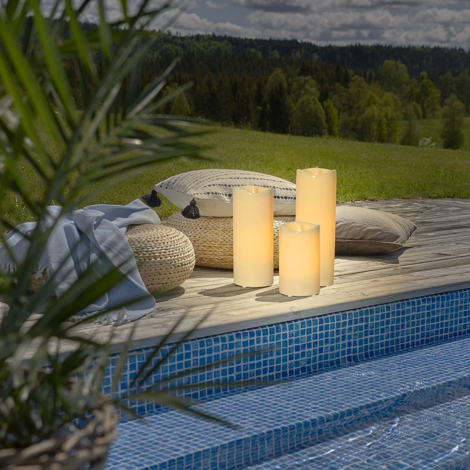 LED-Kerze Grande, Akkubetrieben, Höhe 21 Cm 2 LED-Kerze Grande, Akkubetrieben, Höhe 21 Cm – Bild 2