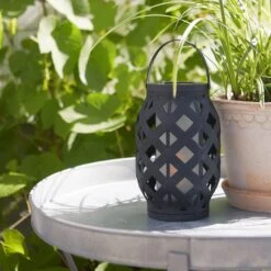 LED-Laterne Flame Lantern, Schwarz, Höhe 23 Cm 11 LED-Laterne Flame Lantern, Schwarz, Höhe 23 Cm -Paulmann Verkaufsgeschäft 1523866 2