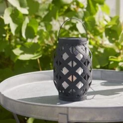 LED-Laterne Flame Lantern, Schwarz, Höhe 23 Cm 12 LED-Laterne Flame Lantern, Schwarz, Höhe 23 Cm -Paulmann Verkaufsgeschäft 1523866 3