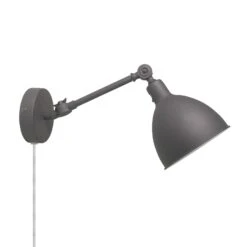 By Rydens By Rydéns Bazar Mini Wandlampe Mit Stecker Grau