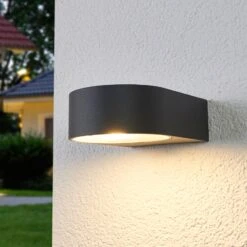 BEGA 33224K3 Außenwandlampe Grafit 3.000K 1-seitig