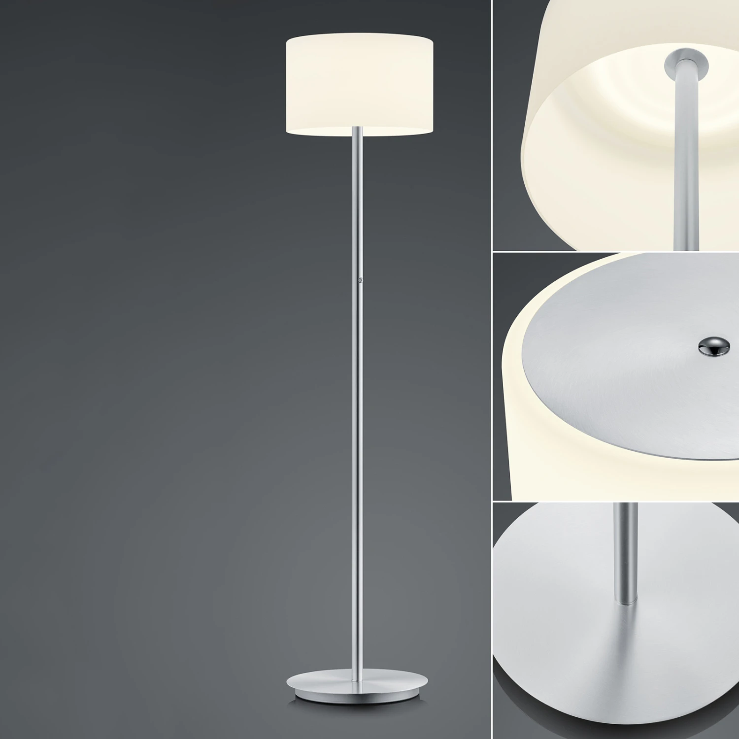 BANKAMP Grazia LED-Stehleuchte, Nickel 8 BANKAMP Grazia LED-Stehleuchte, Nickel – Bild 8