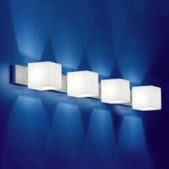 Casablanca Cube Wandlampe, Vierflammig
