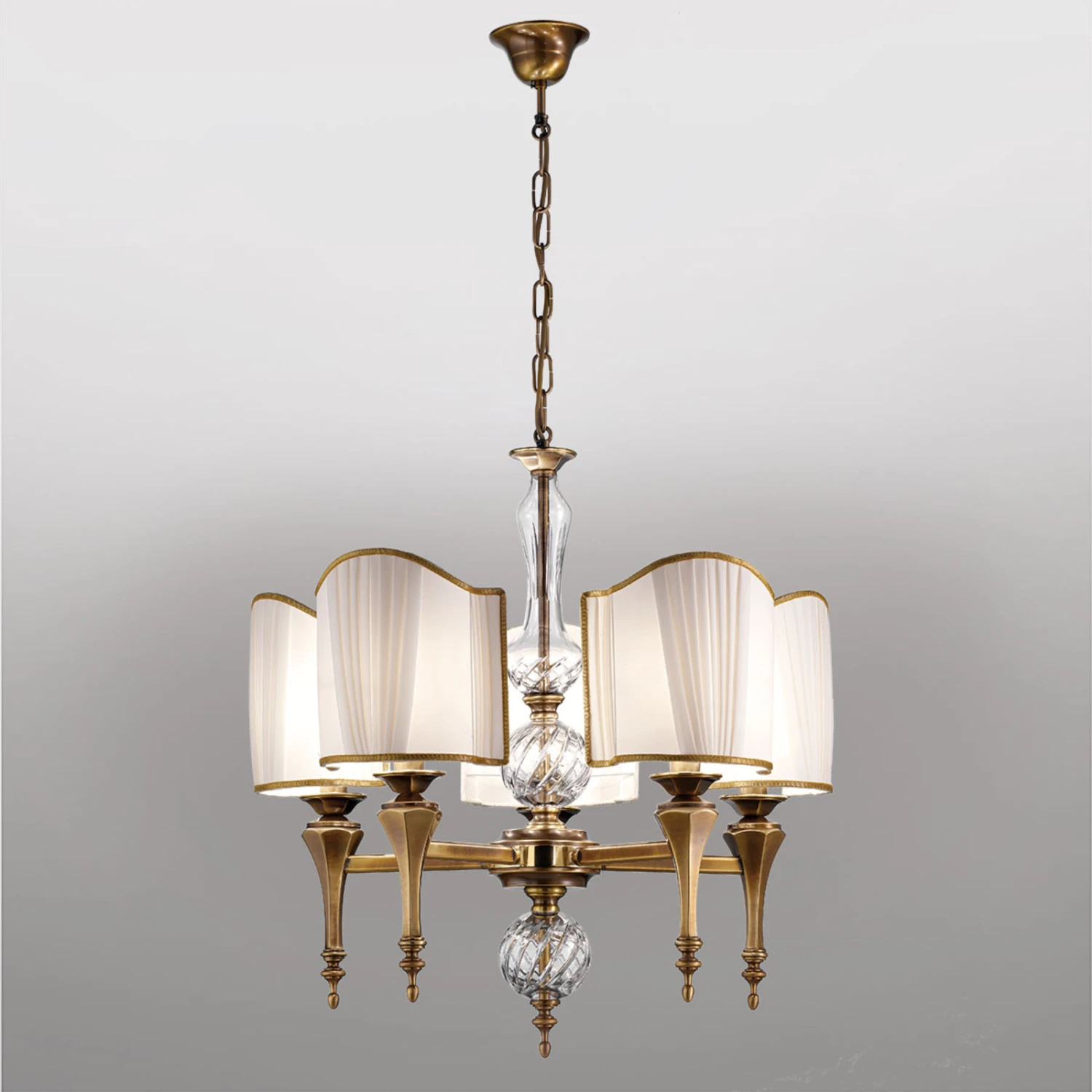 Antik Erscheinende Hängeleuchte Belle Epoque 2 Antik Erscheinende Hängeleuchte Belle Epoque – Bild 2