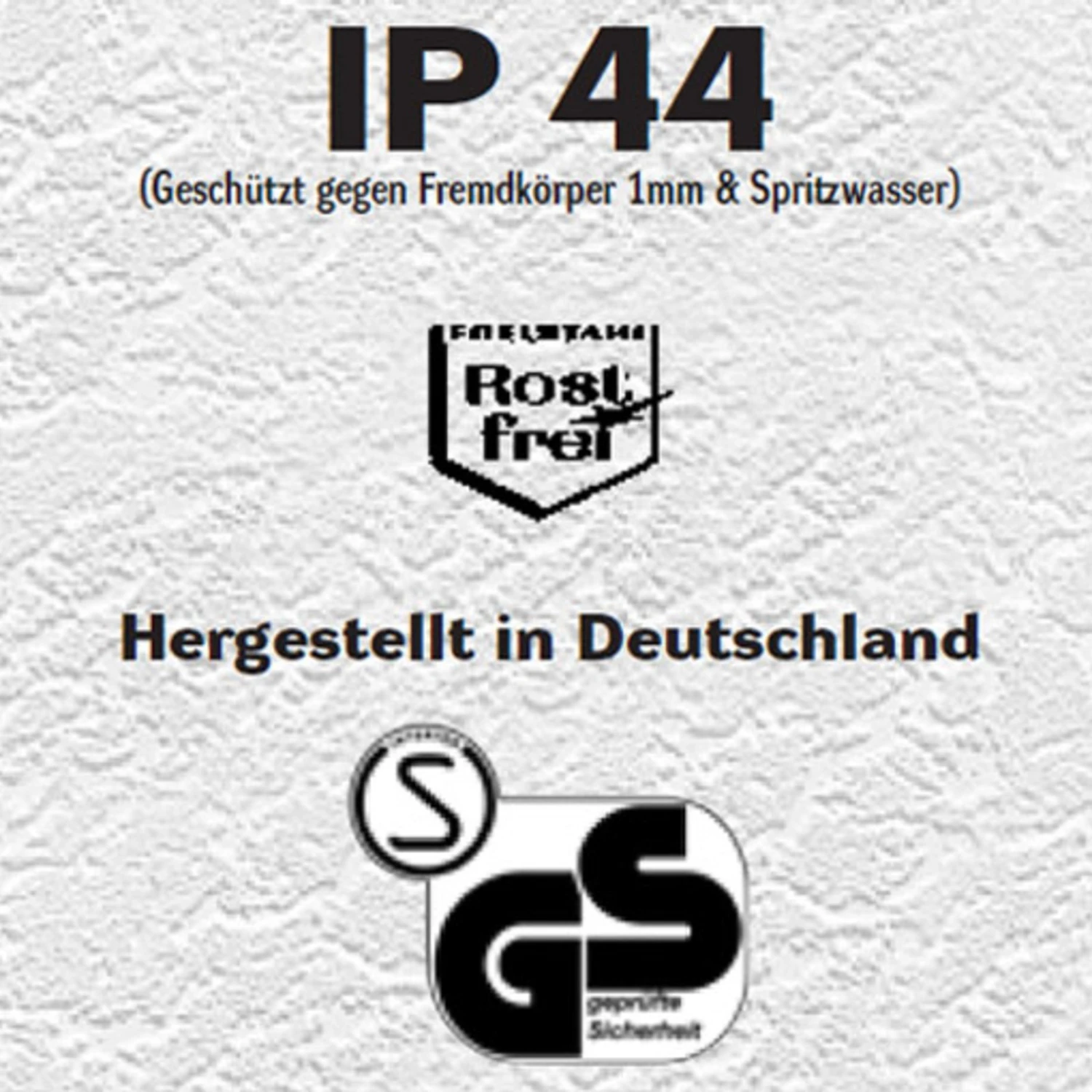 Außenwandlampe Trilo Aus Edelstahl Mit Sensor 4 Außenwandlampe Trilo Aus Edelstahl Mit Sensor – Bild 4