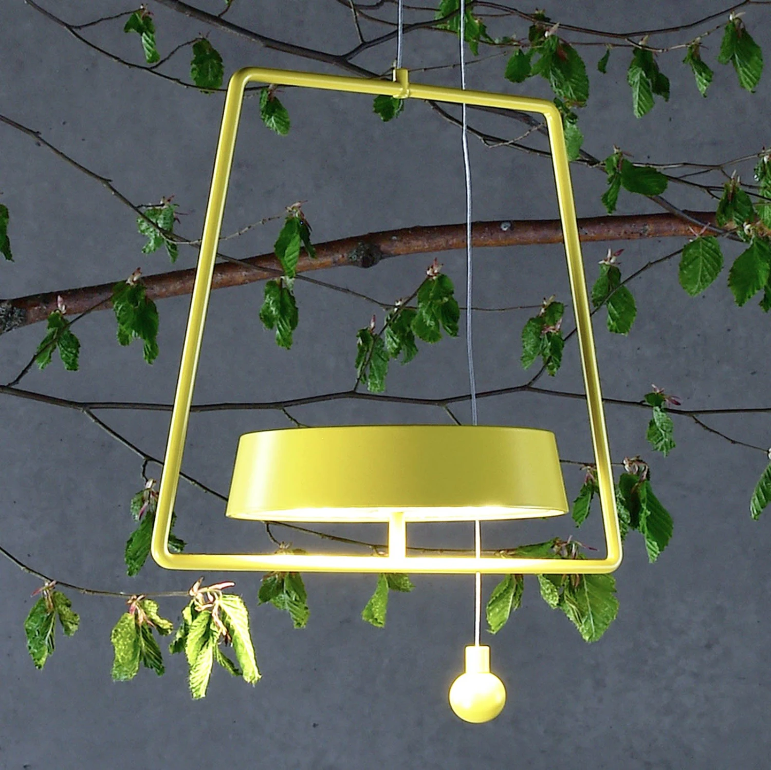 LED-Hängeleuchte Miram Mit Akku, Dimmbar, Gelb 4 LED-Hängeleuchte Miram Mit Akku, Dimmbar, Gelb – Bild 4