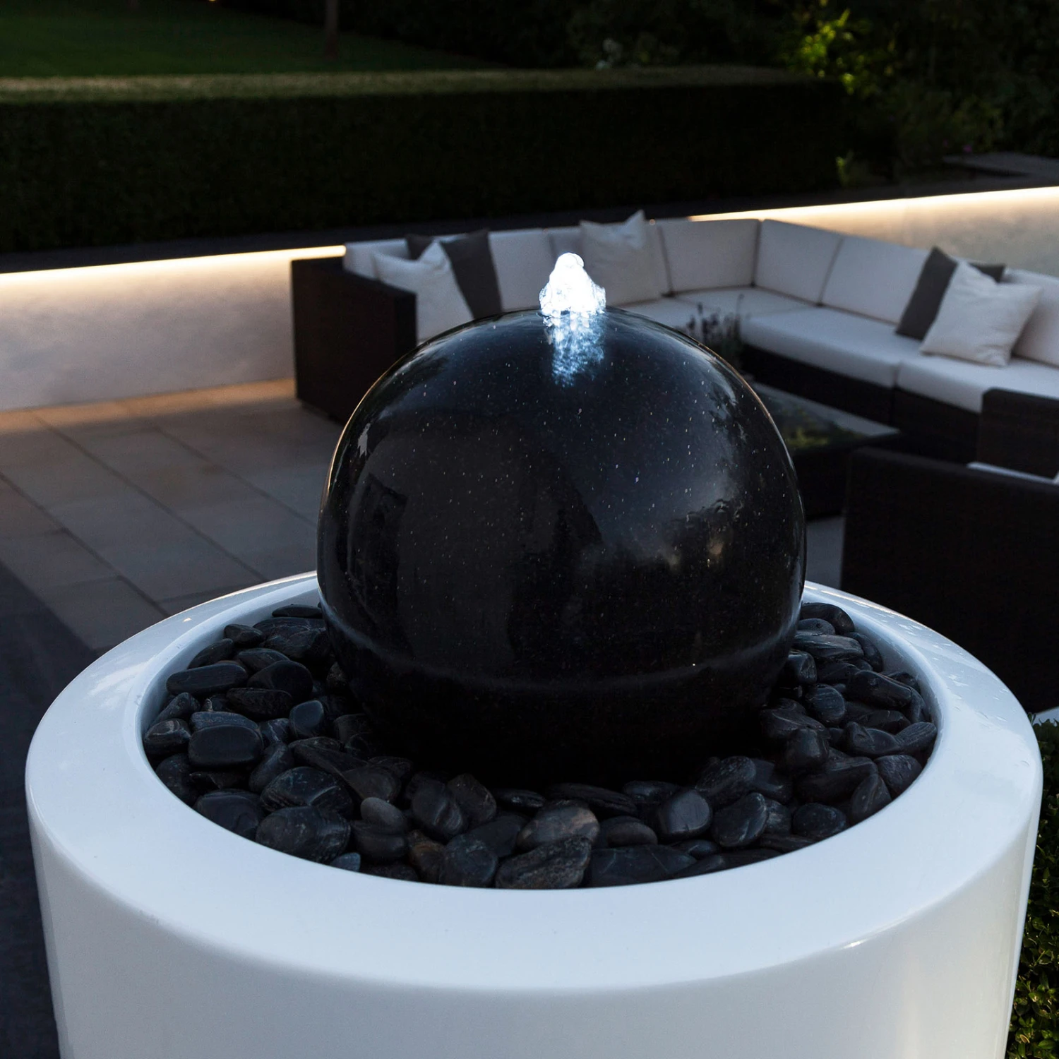 Dekolampe Rovio III Bepflanzbar RGB Weiß 8 Dekolampe Rovio III Bepflanzbar RGB Weiß – Bild 8