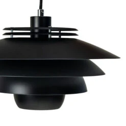 Dyberg Larsen Ejka Hängelampe Aus Metall, Schwarz 7 Dyberg Larsen Ejka Hängelampe Aus Metall, Schwarz -Paulmann Verkaufsgeschäft 2619019 3