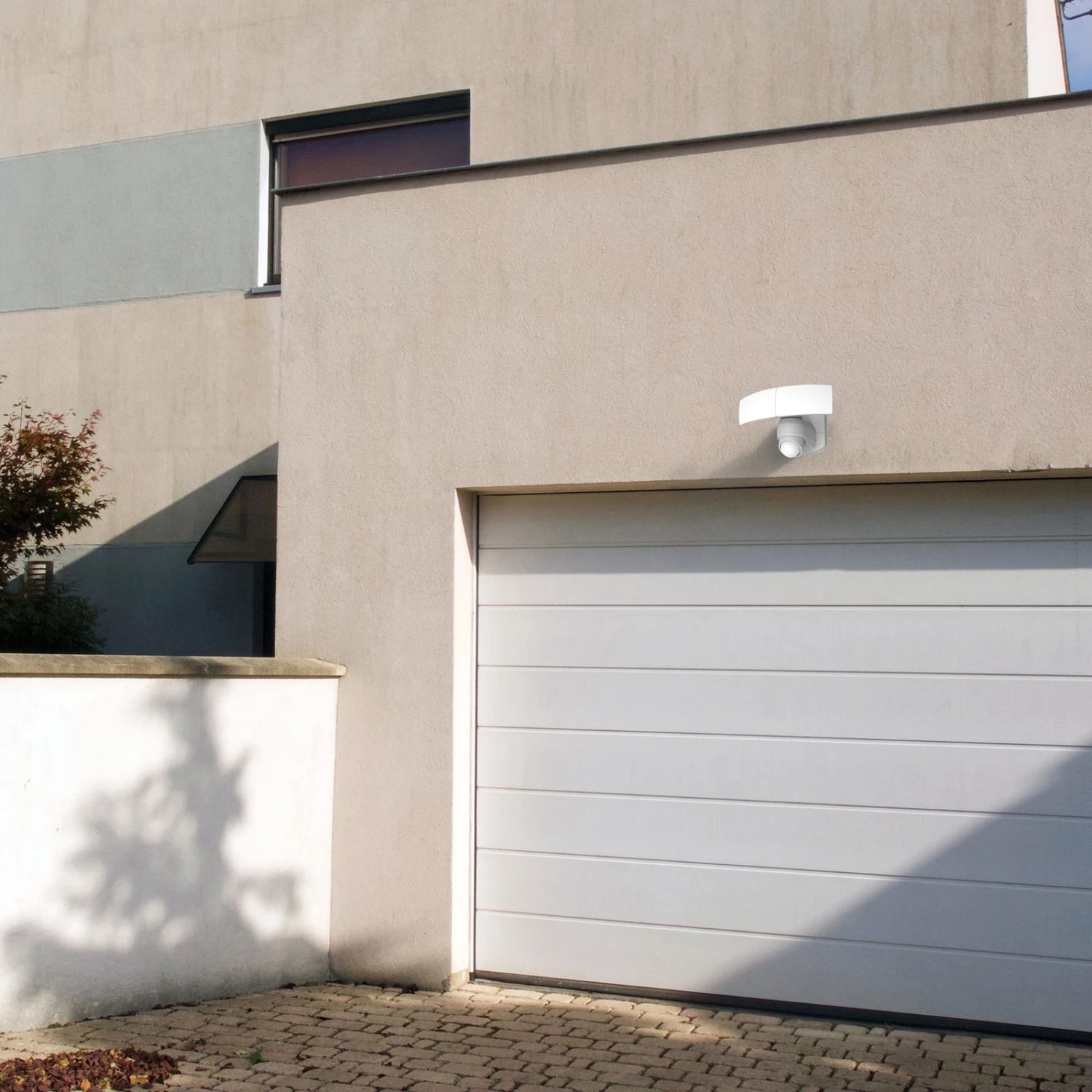 LED-Außenwand-Strahler Arc Mit Sensor, Weiß 8 LED-Außenwand-Strahler Arc Mit Sensor, Weiß – Bild 8