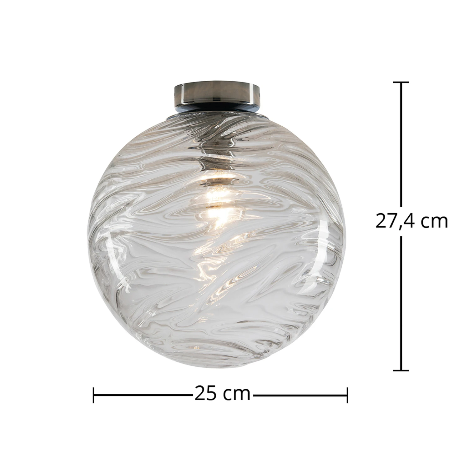 Deckenleuchte Nereide, Glas Klar 3 Deckenleuchte Nereide, Glas Klar – Bild 3