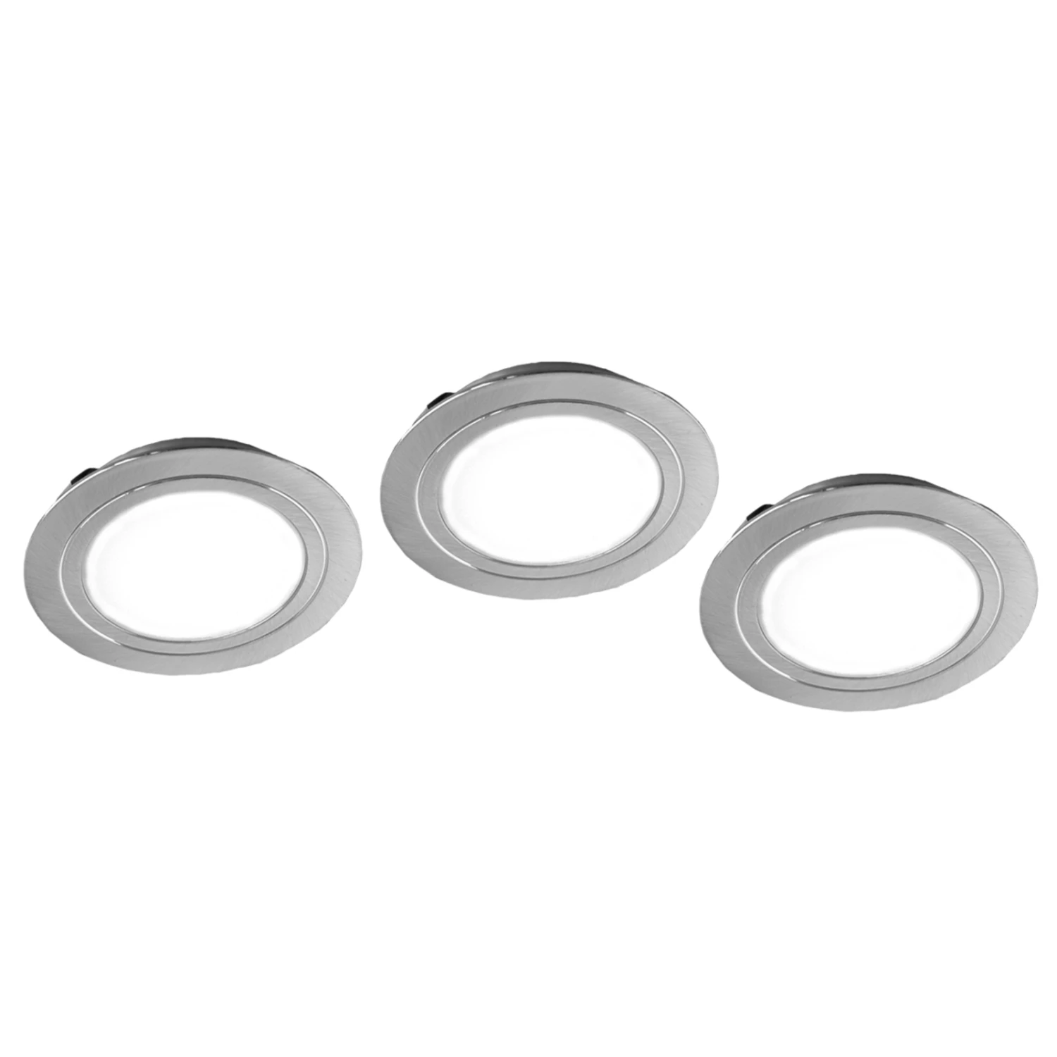 LED-Strahler Cubic 55 Rund Im Set Zu 3 Stück 1 LED-Strahler Cubic 55 Rund Im Set Zu 3 Stück