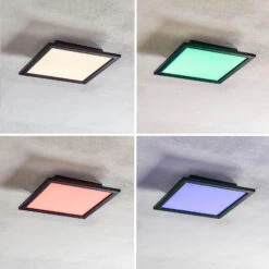 EGLO Connect Salobrena-C LED-Panel Schwarz 30x30cm 11 EGLO Connect Salobrena-C LED-Panel Schwarz 30x30cm -Paulmann Verkaufsgeschäft 3032535 2