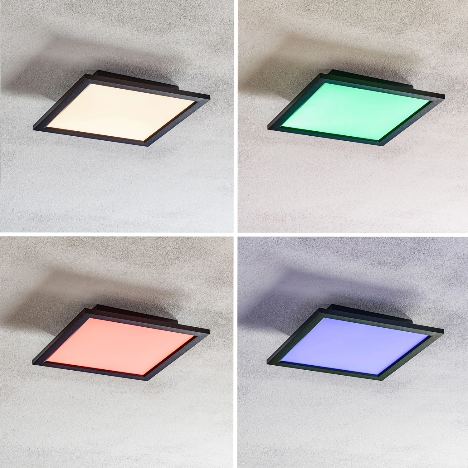 EGLO Connect Salobrena-C LED-Panel Schwarz 30x30cm 3 EGLO Connect Salobrena-C LED-Panel Schwarz 30x30cm – Bild 3