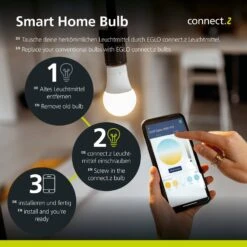 EGLO Connect-z E27 G125 LED-Globe 5,5W 400lm CCT -Paulmann Verkaufsgeschäft 3032735 6