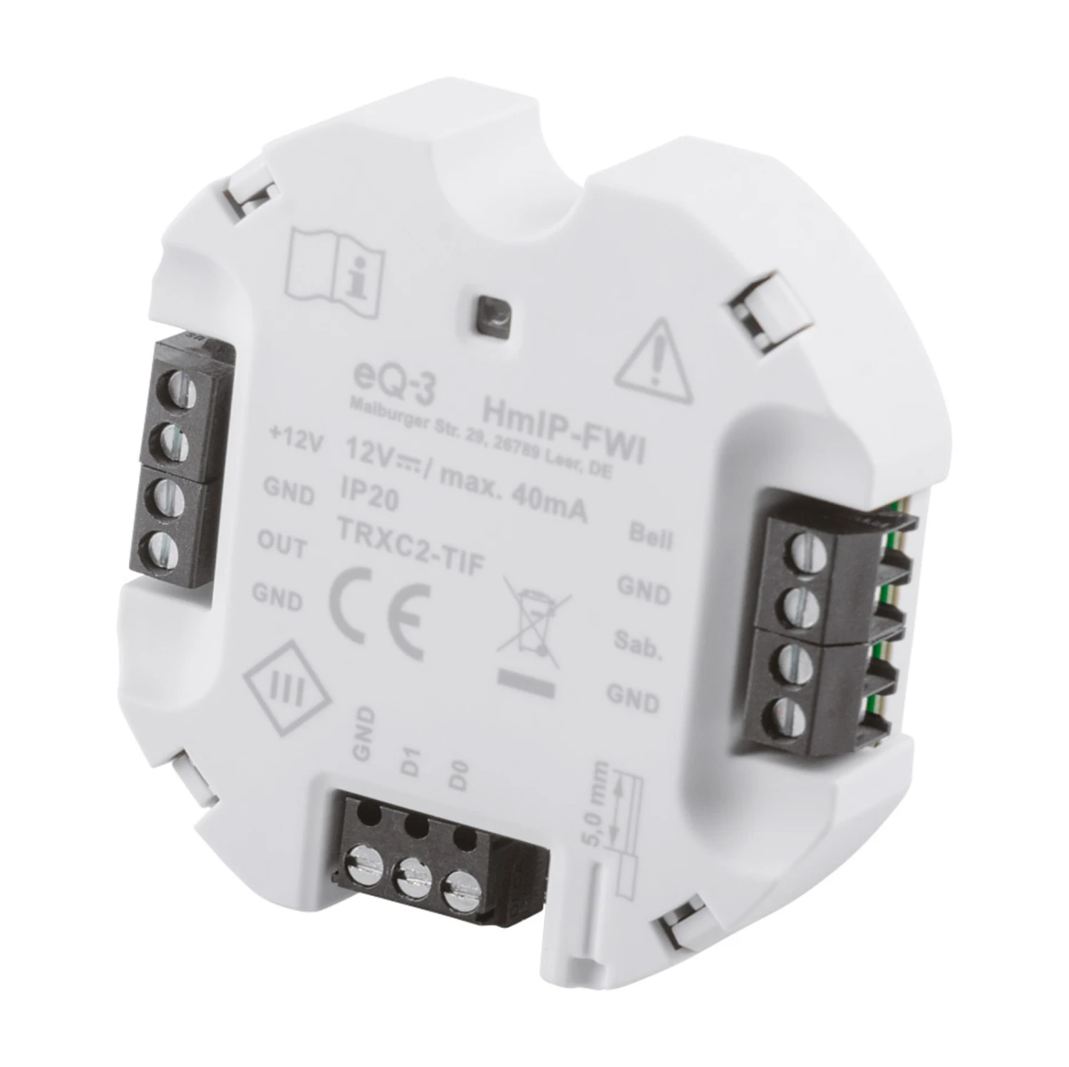 Homematic IP Wiegand Schnittstelle 1 Homematic IP Wiegand Schnittstelle