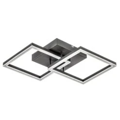 LED-Deckenleuchte Bard 45x45 Cm 2fl., Anthrazit -Paulmann Verkaufsgeschäft 3502693 3