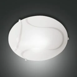 Deckenleuchte Magma Aus Glas, 30 Cm