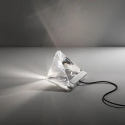 Fabbian Tripla - Kristall-LED-Tischleuchte, Alu 6 Fabbian Tripla - Kristall-LED-Tischleuchte, Alu -Paulmann Verkaufsgeschäft 3503275 2