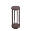 FLOS In Vitro Bollard 1, 2.700 K 40 Cm Dunkelbraun