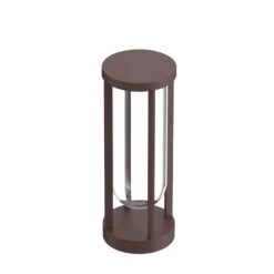 FLOS In Vitro Bollard 1, 2.700 K 40 Cm Dunkelbraun