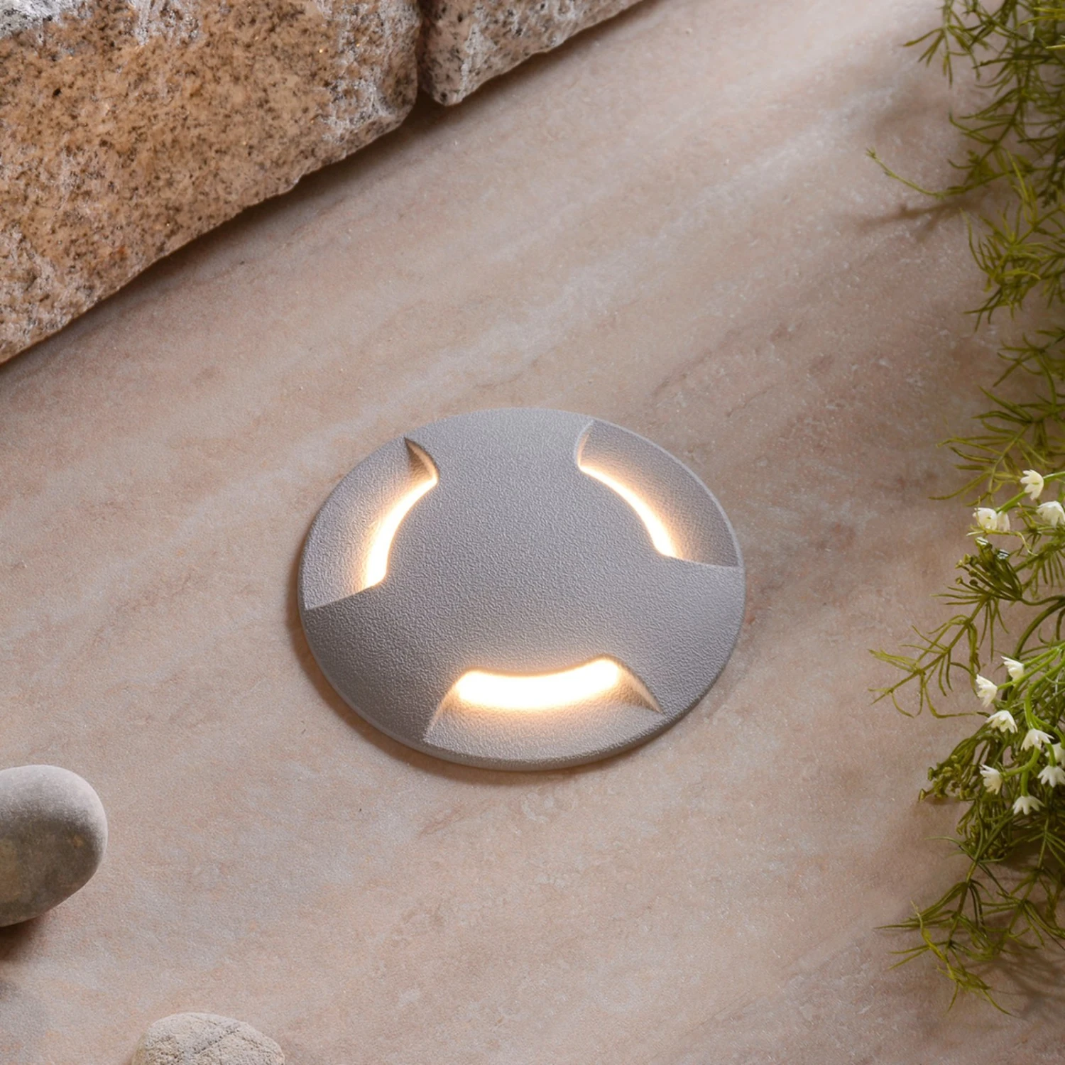 LED-Boden-Einbauleuchte Ceci 120-3L Grau CCT 3 LED-Boden-Einbauleuchte Ceci 120-3L Grau CCT – Bild 3