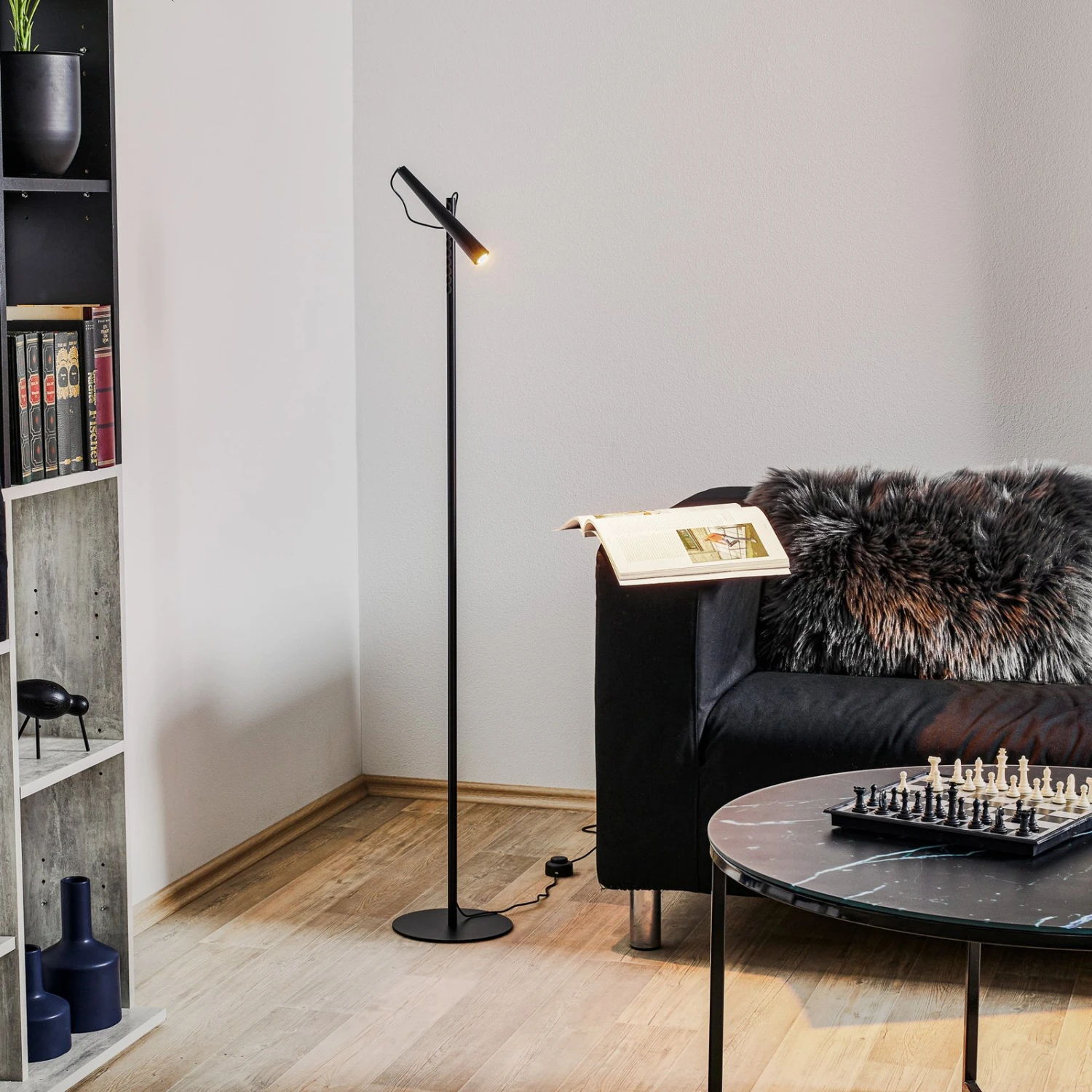 Foscarini Magneto LED-Stehleuchte, Schwarz 2 Foscarini Magneto LED-Stehleuchte, Schwarz – Bild 2