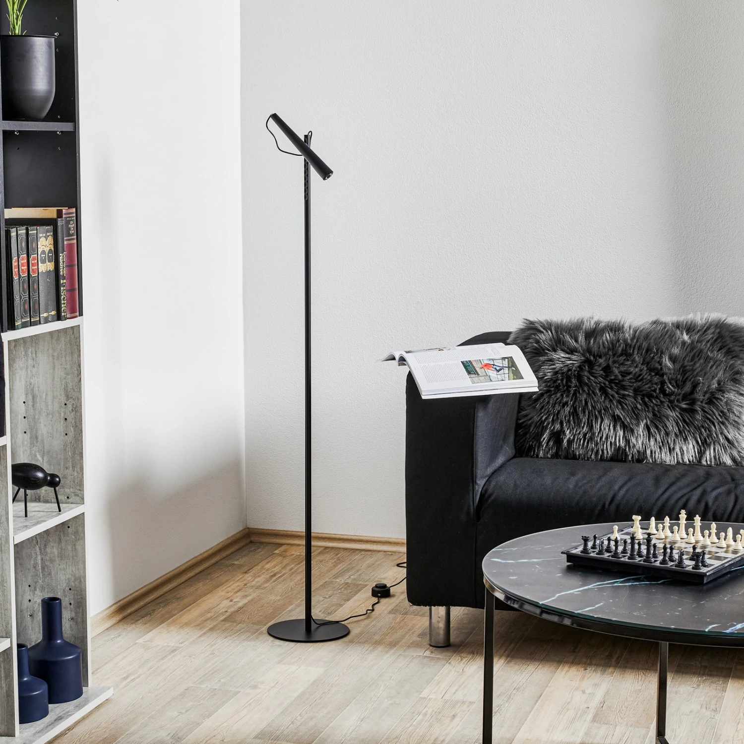 Foscarini Magneto LED-Stehleuchte, Schwarz 3 Foscarini Magneto LED-Stehleuchte, Schwarz – Bild 3