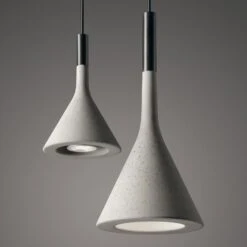 Foscarini Aplomb Mini Hängeleuchte Aus Beton, Grau 11 Foscarini Aplomb Mini Hängeleuchte Aus Beton, Grau -Paulmann Verkaufsgeschäft 3560066 3