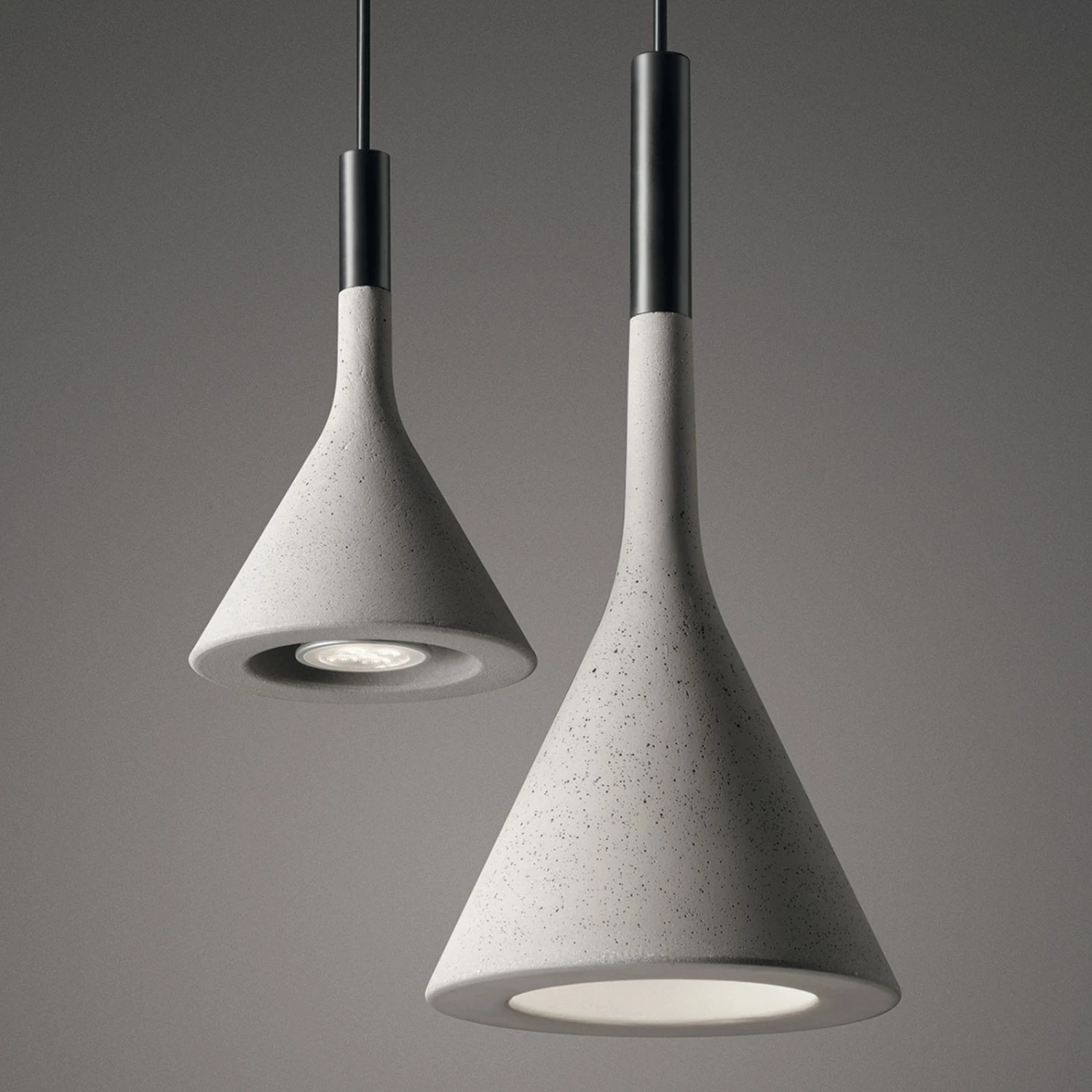 Foscarini Aplomb Mini Hängeleuchte Aus Beton, Grau 4 Foscarini Aplomb Mini Hängeleuchte Aus Beton, Grau – Bild 4