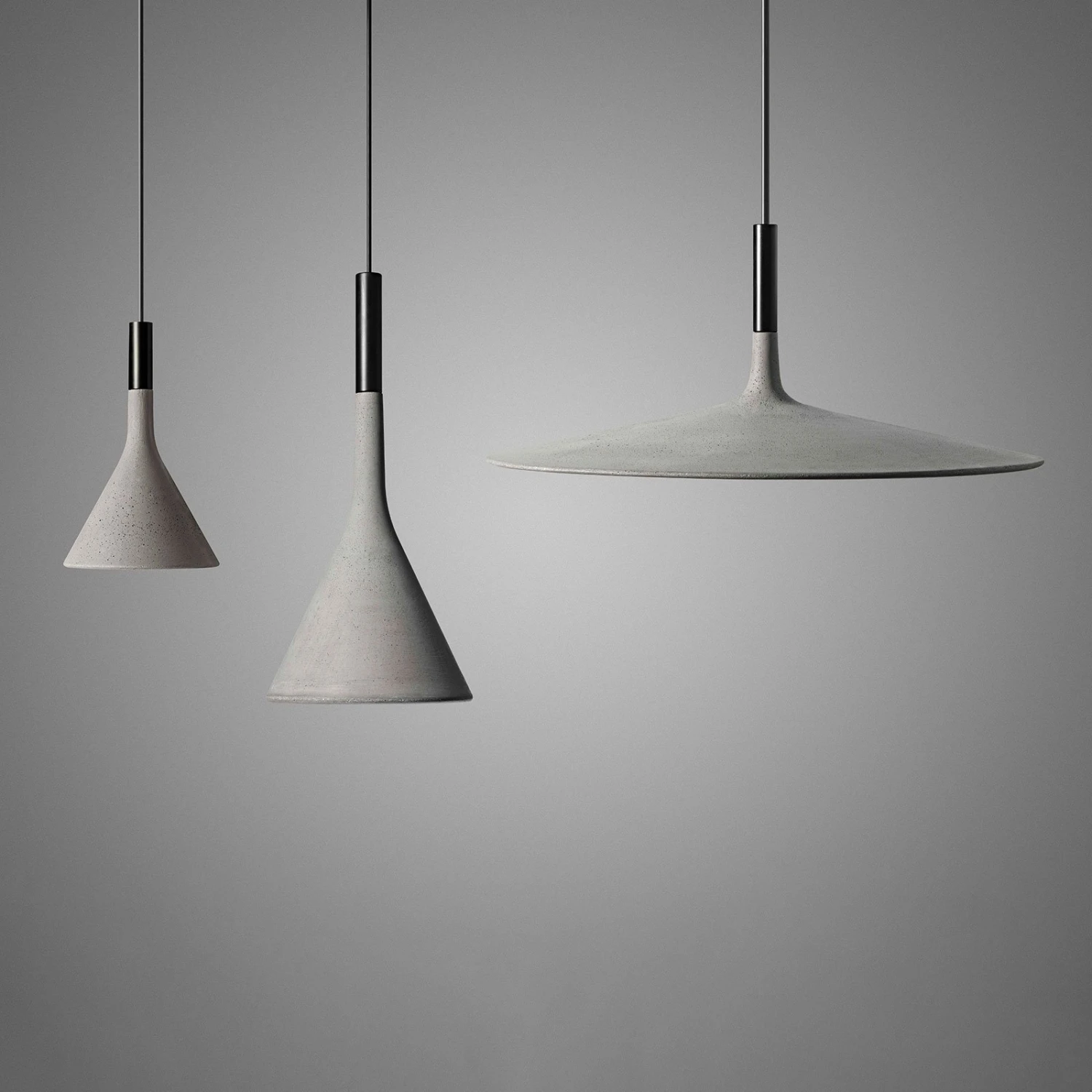 Foscarini Aplomb Mini Hängeleuchte Aus Beton, Grau 6 Foscarini Aplomb Mini Hängeleuchte Aus Beton, Grau – Bild 6