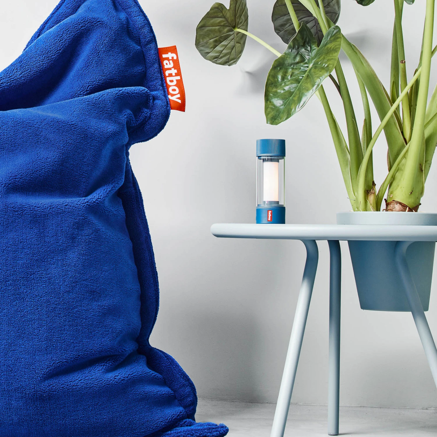 Fatboy LED-Tischleuchte Tjoepke Mit Akku Blau 2 Fatboy LED-Tischleuchte Tjoepke Mit Akku Blau – Bild 2