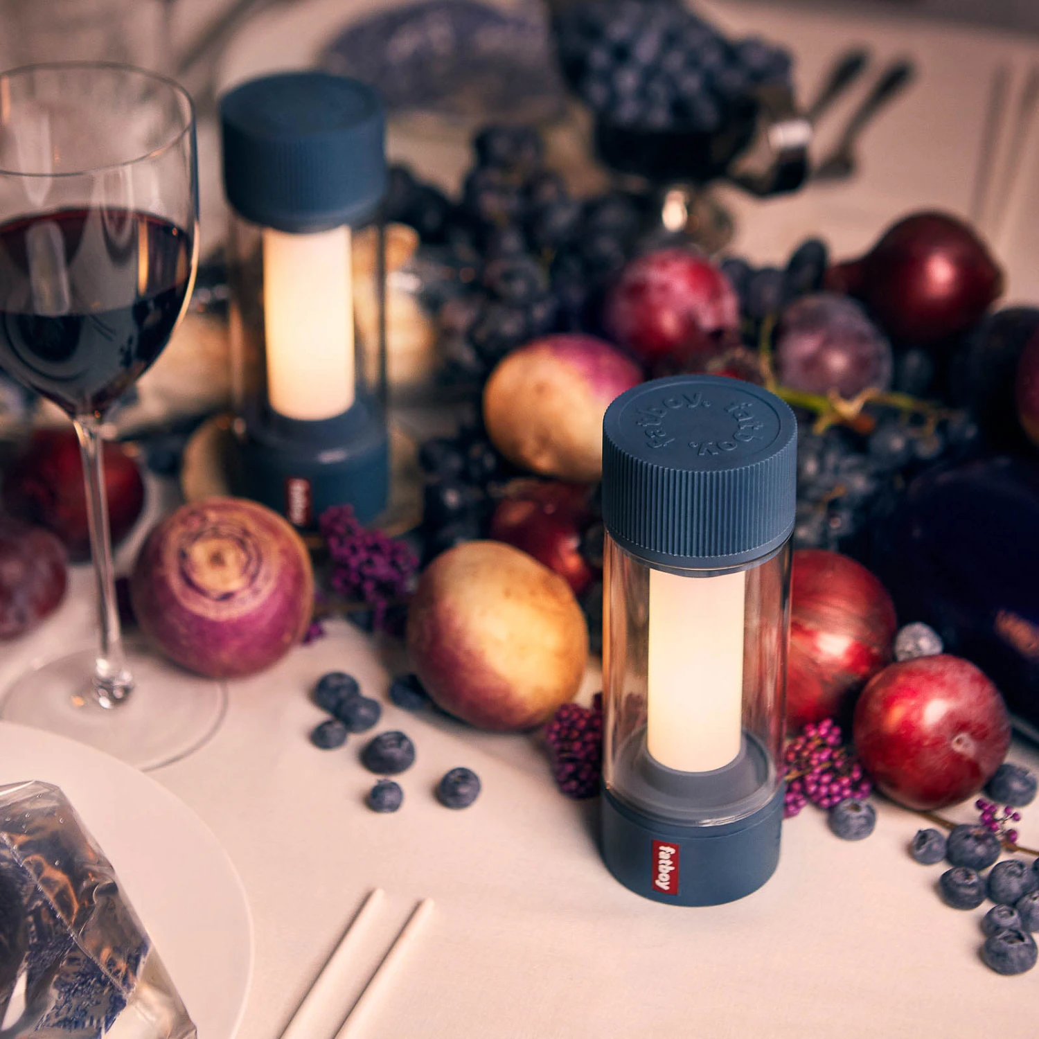 Fatboy LED-Tischleuchte Tjoepke Mit Akku Blau 8 Fatboy LED-Tischleuchte Tjoepke Mit Akku Blau – Bild 8