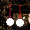 Fatboy Bolleke LED-Hängelampe Akku Duo-Pack Rot