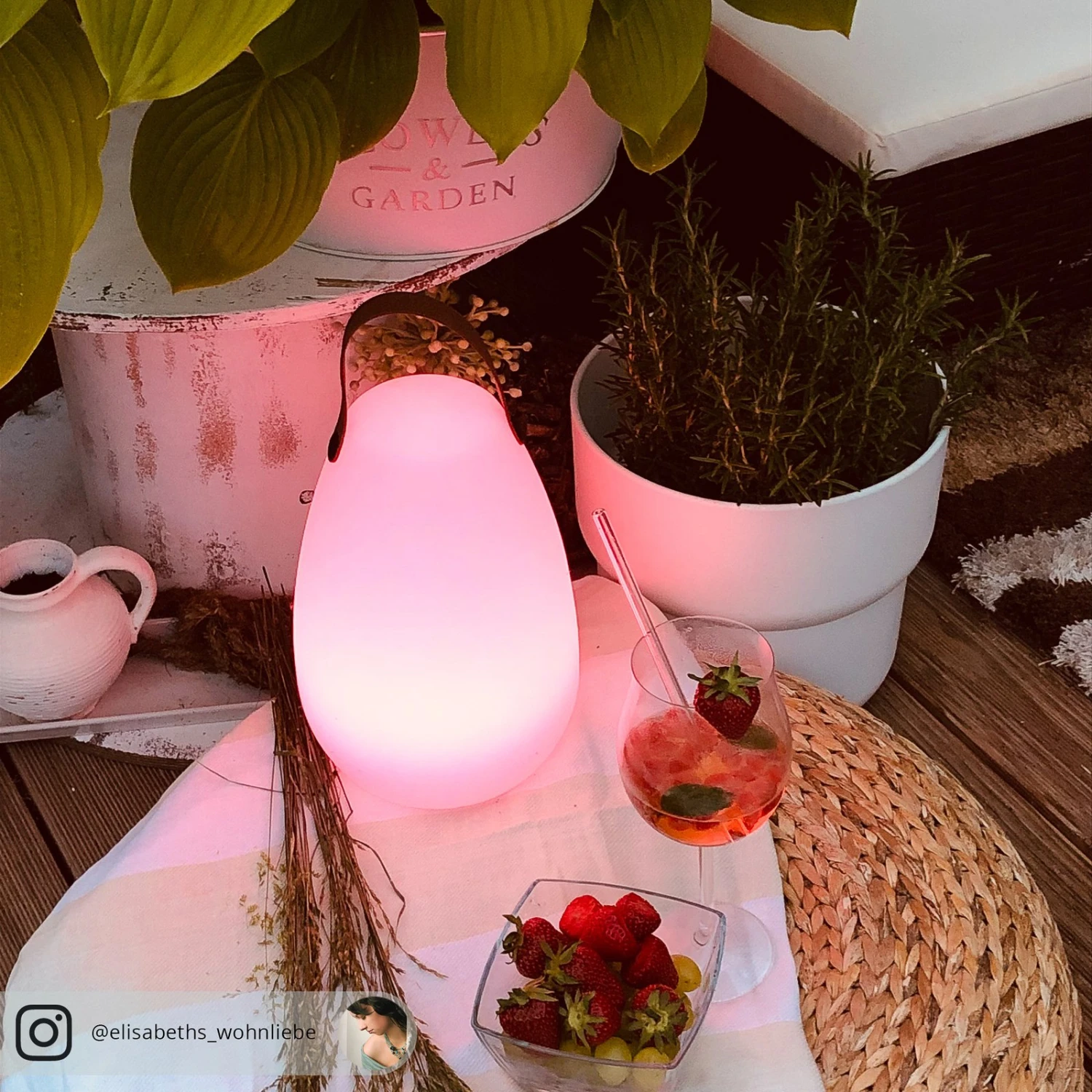 LED-Tischleuchte Ruby Mit RGB-Farbwechsel, Ø 18 Cm 7 LED-Tischleuchte Ruby Mit RGB-Farbwechsel, Ø 18 Cm – Bild 7