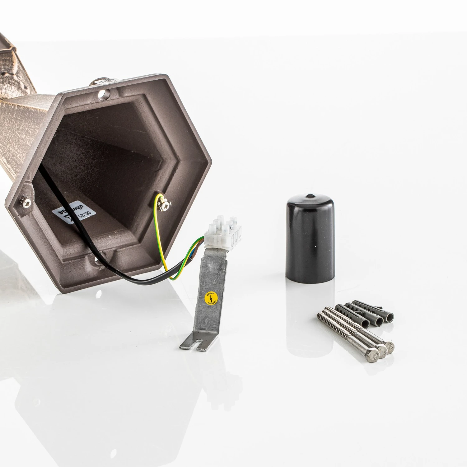 Sockelleuchte 0541, Braun-messing 8 Sockelleuchte 0541, Braun-messing – Bild 8