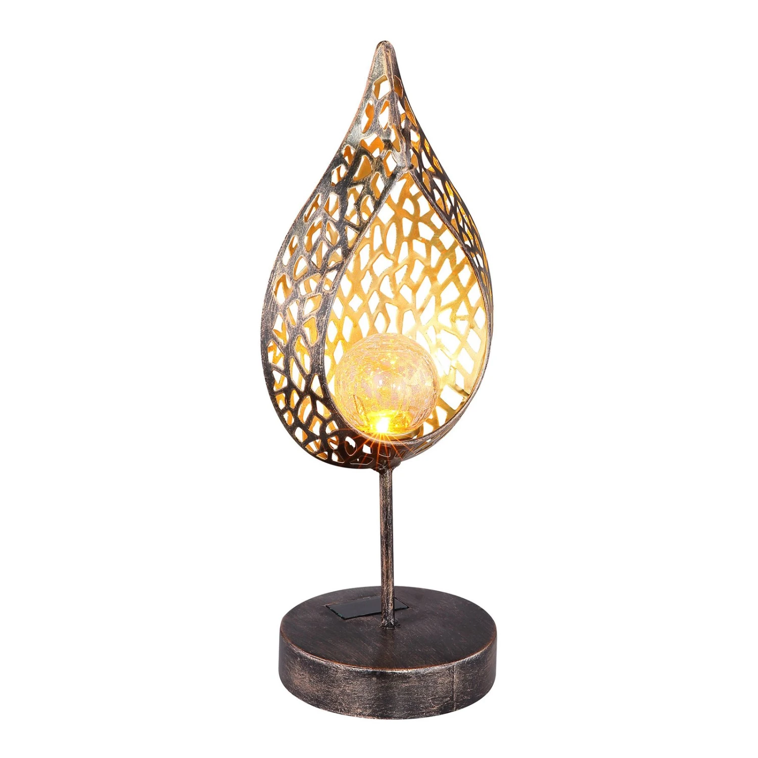 Globo LED-Solarleuchte 33528 In Blattform 4 Globo LED-Solarleuchte 33528 In Blattform – Bild 4