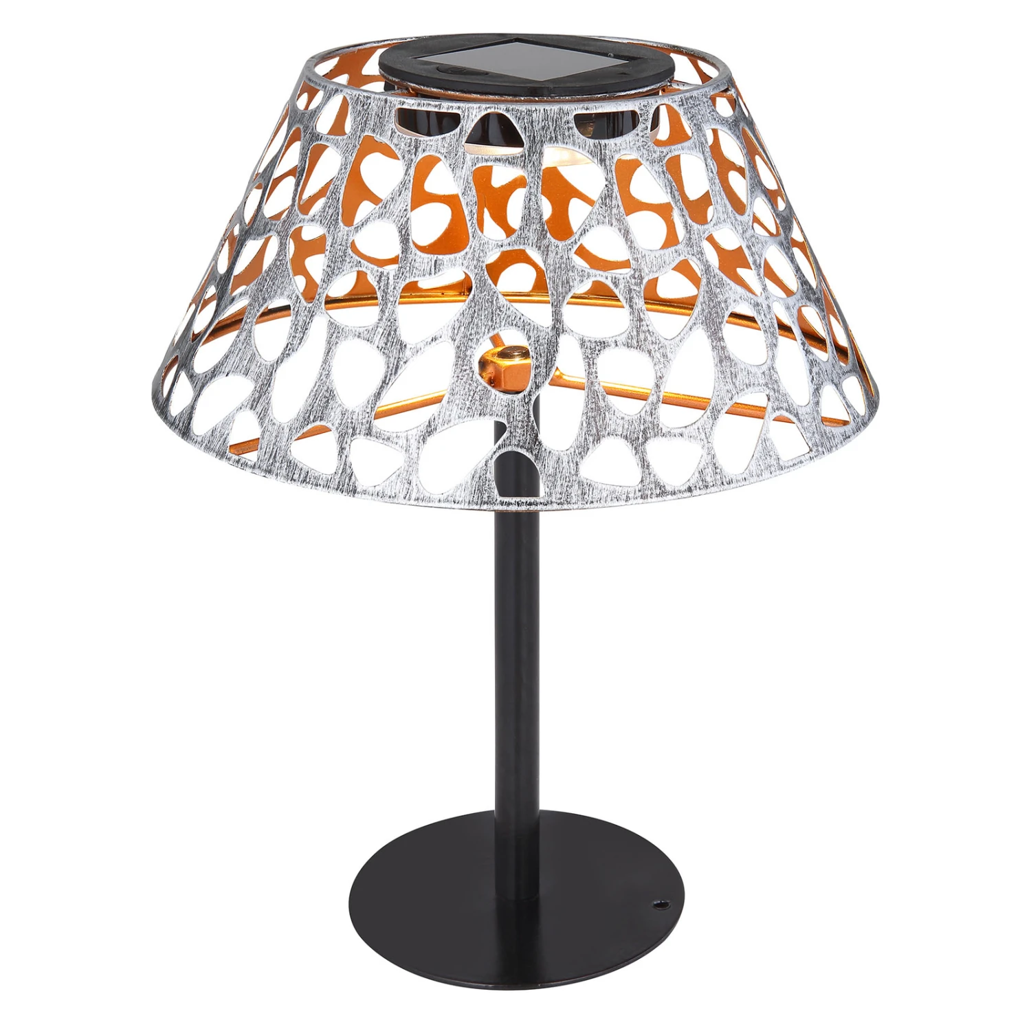 Globo LED-Solarleuchte 33648 Mit Dekorstanzungen 5 Globo LED-Solarleuchte 33648 Mit Dekorstanzungen – Bild 5