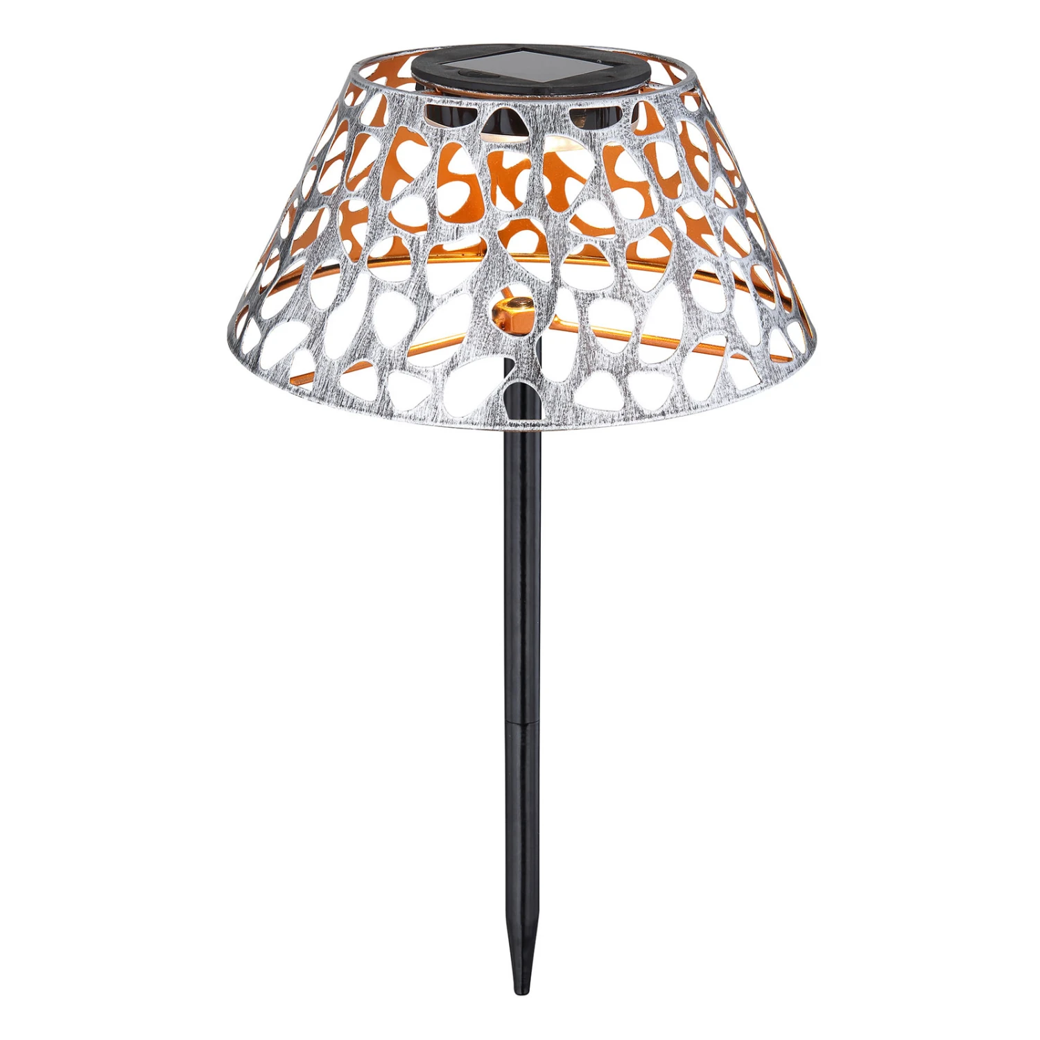 Globo LED-Solarleuchte 33648 Mit Dekorstanzungen 7 Globo LED-Solarleuchte 33648 Mit Dekorstanzungen – Bild 7