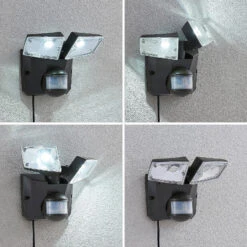 LED-Solarstrahler Ignaz, 2-flammig, Dunkelgrau 12 LED-Solarstrahler Ignaz, 2-flammig, Dunkelgrau -Paulmann Verkaufsgeschäft 4018158 3