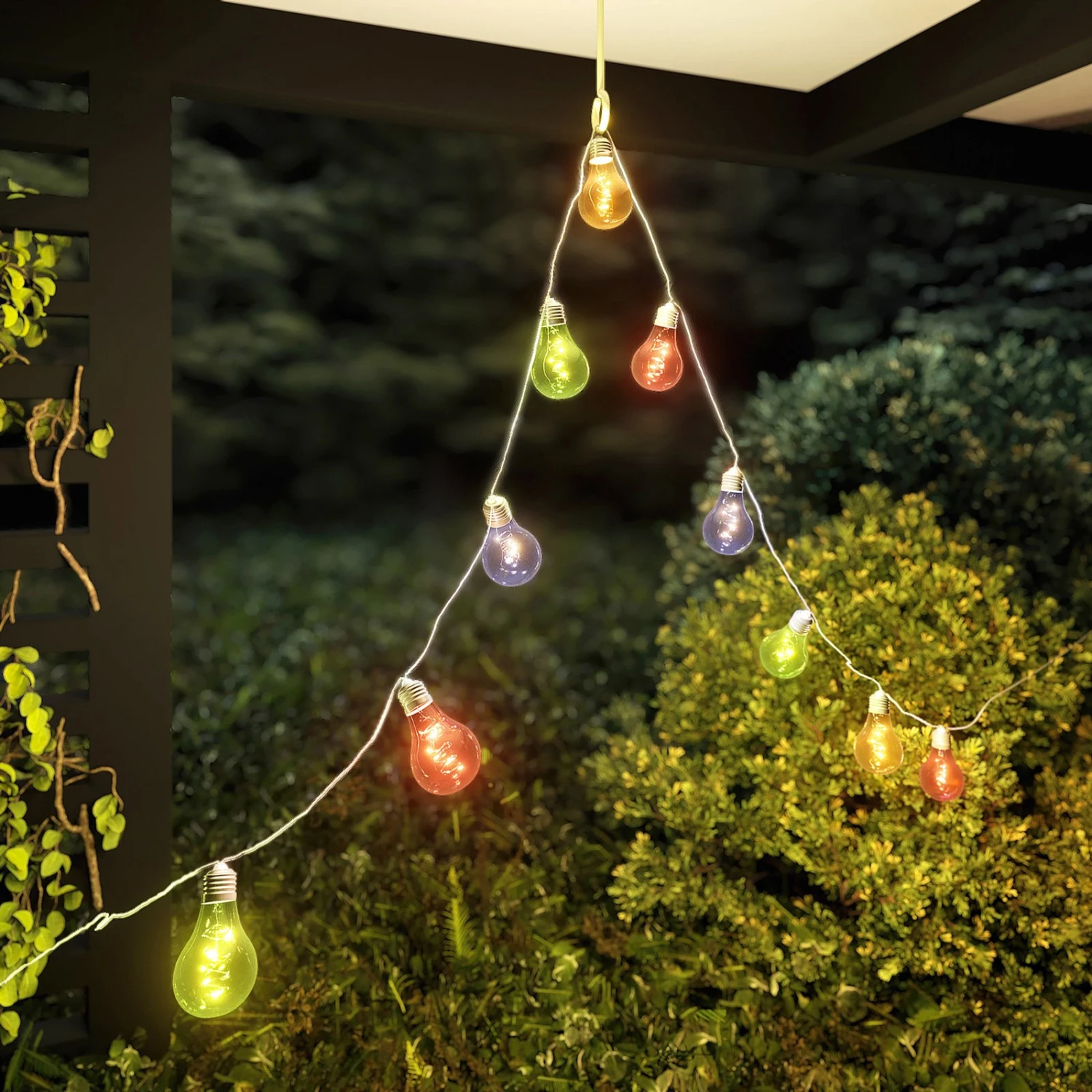 Lindby Raean LED-Solar-Lichterkette, Bunt 1 Lindby Raean LED-Solar-Lichterkette, Bunt